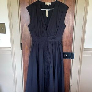 Michael Kors Collection Audrey Hepburn Black Sleeveless Dress